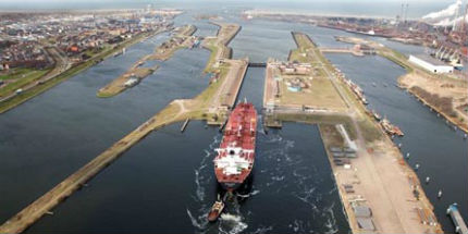 Project Zeetoegang IJmond. Foto: Rijkswaterstaat