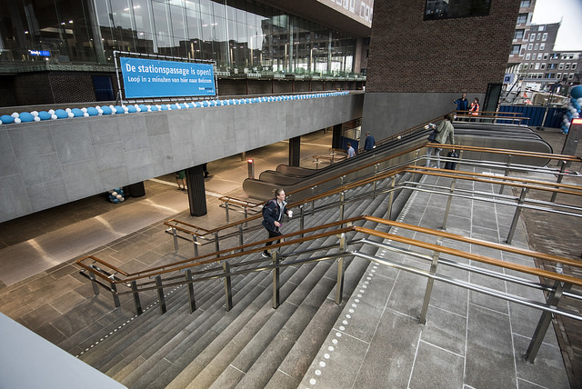 De stationspassage is ook aan centrumzijde van het station open gegaan. Foto door Nine Creative Agency.
