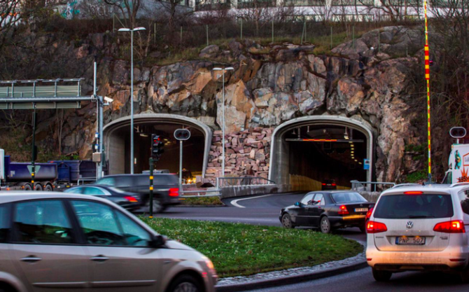Tunnels verbinden verschillende delen van Stockholm met elkaar.